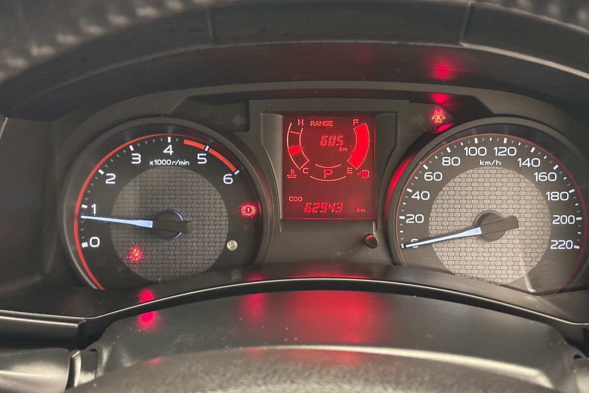 2019 ISUZU D-MAX EX (4x4) MAN C/CHAS DT4