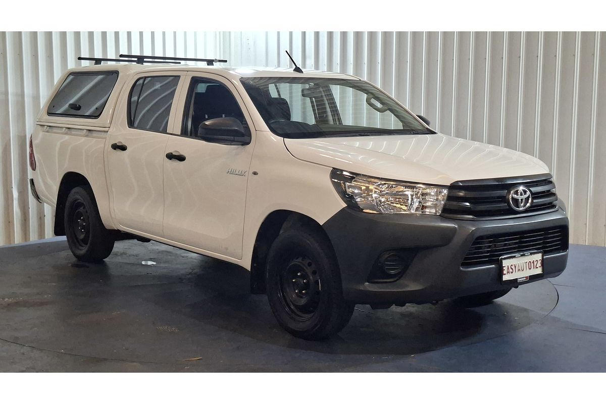 2018 Toyota Hilux Workmate GUN122R Rear Wheel Drive