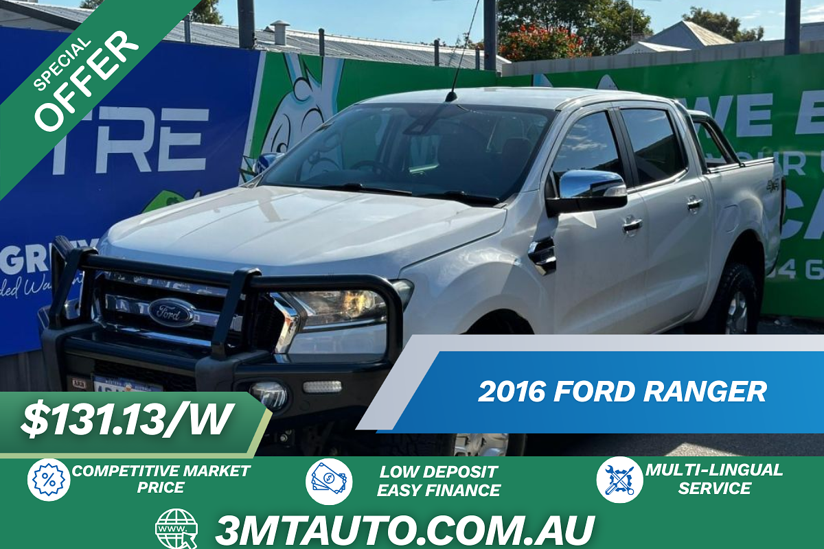 2016 Ford Ranger XLT PX MkII 4X4 3.2L