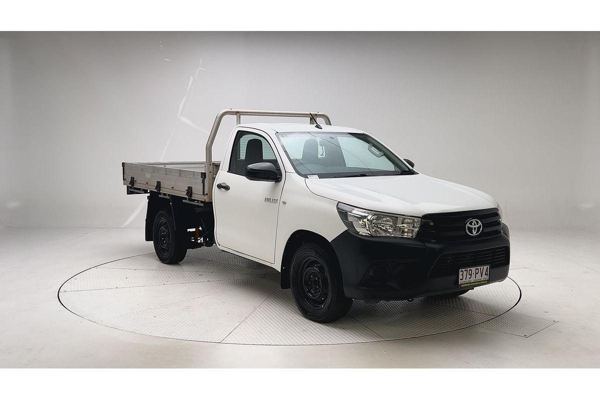 2017 Toyota Hilux Workmate TGN121R Rear Wheel Drive