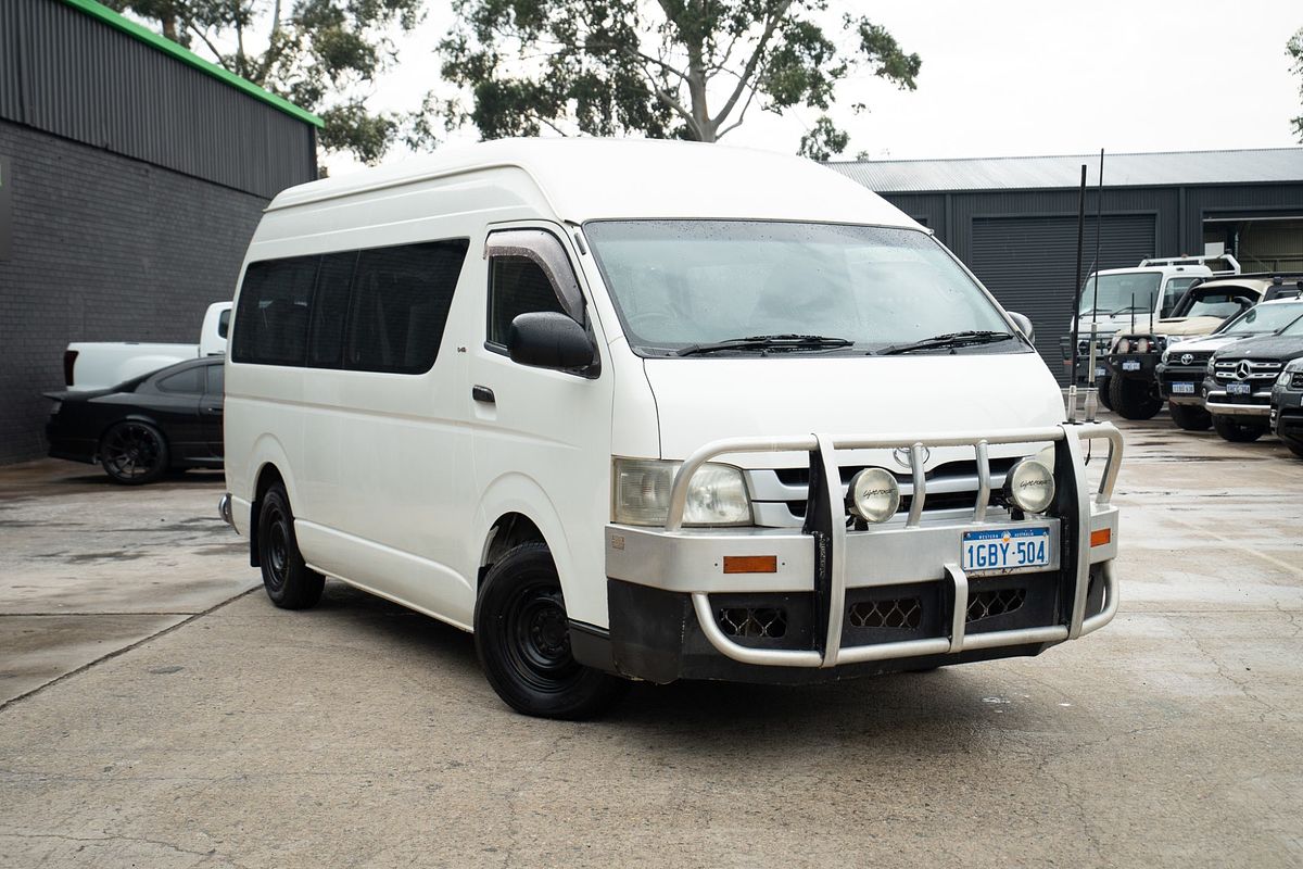 2009 Toyota Hiace Commuter KDH223R ELWB High Roof