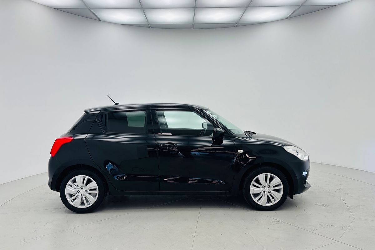 2017 SUZUKI SWIFT GL NAVIGATOR CONTINUOUS VARIABLE 5D HATCHBACK 4CYL 