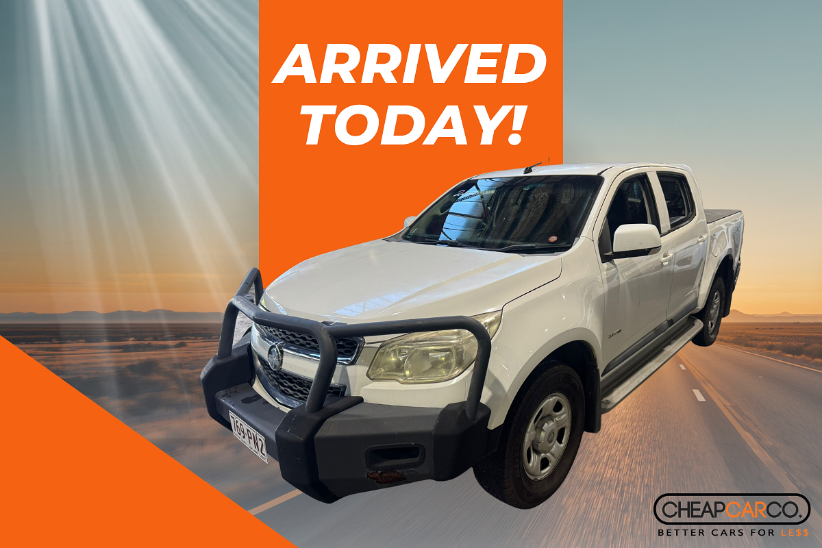 2012 Holden Colorado LX RG 4X4
