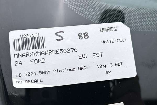 2024 Ford Everest Platinum 3.0L thumb-23