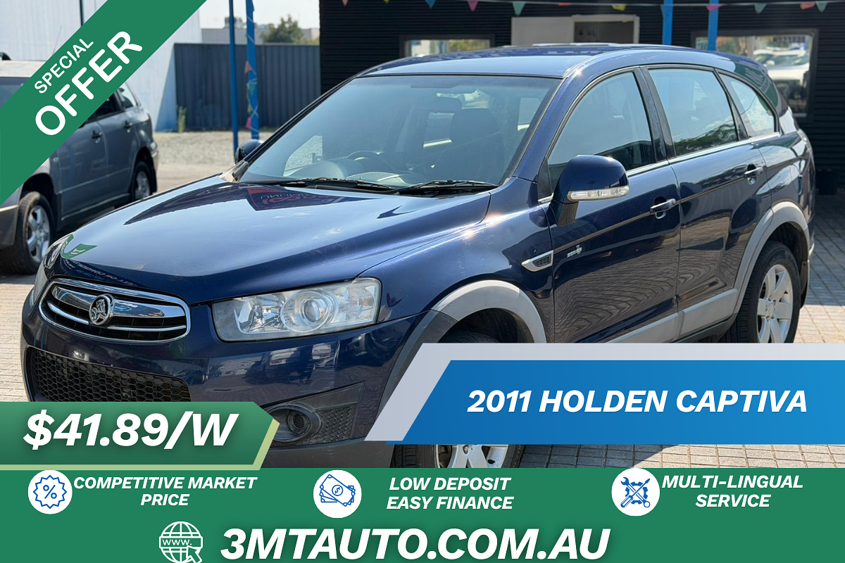 2011 Holden Captiva 7 SX CG Series II
