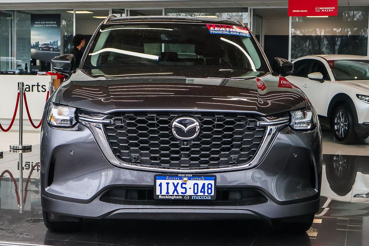 Mazda Rockingham SOLD 2024 Mazda CX-80 G40e Touring KL in Machine Grey | Used SUV ...