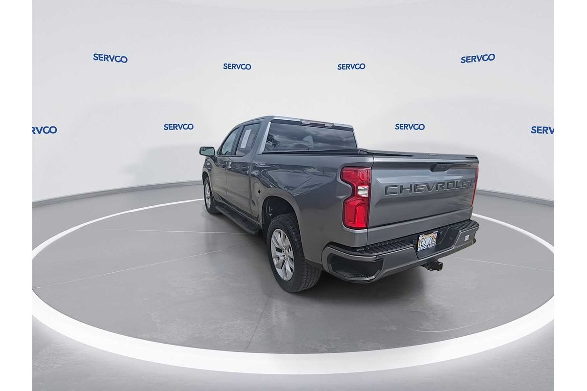 SOLD 2022 Chevrolet Silverado Custom in Gray | Used Truck | Stock