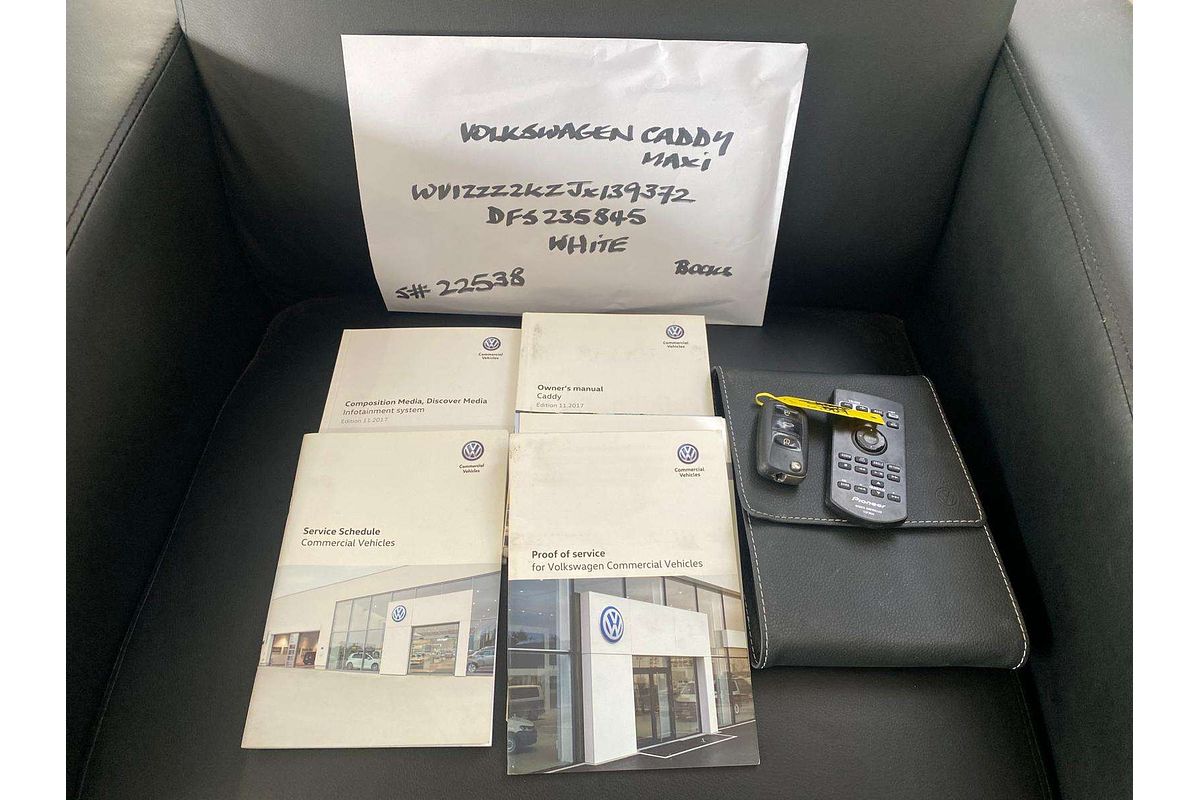 CADDY 2K MY18 MAXI VAN TDI250 2.0L DT4 TURBO CDI 6 SP AUTO DIRECT SHIFT 4D VAN 