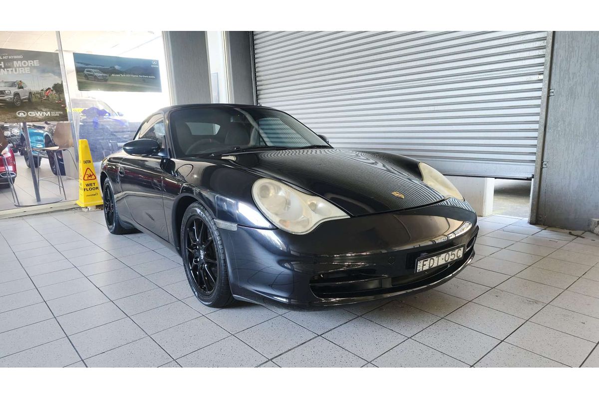 911 996 CARRERA 3.6L 6Cyl MULTI POINT F/INJ 5 SP AUTOMATIC TIPTRONIC 2D CABRIOLET 