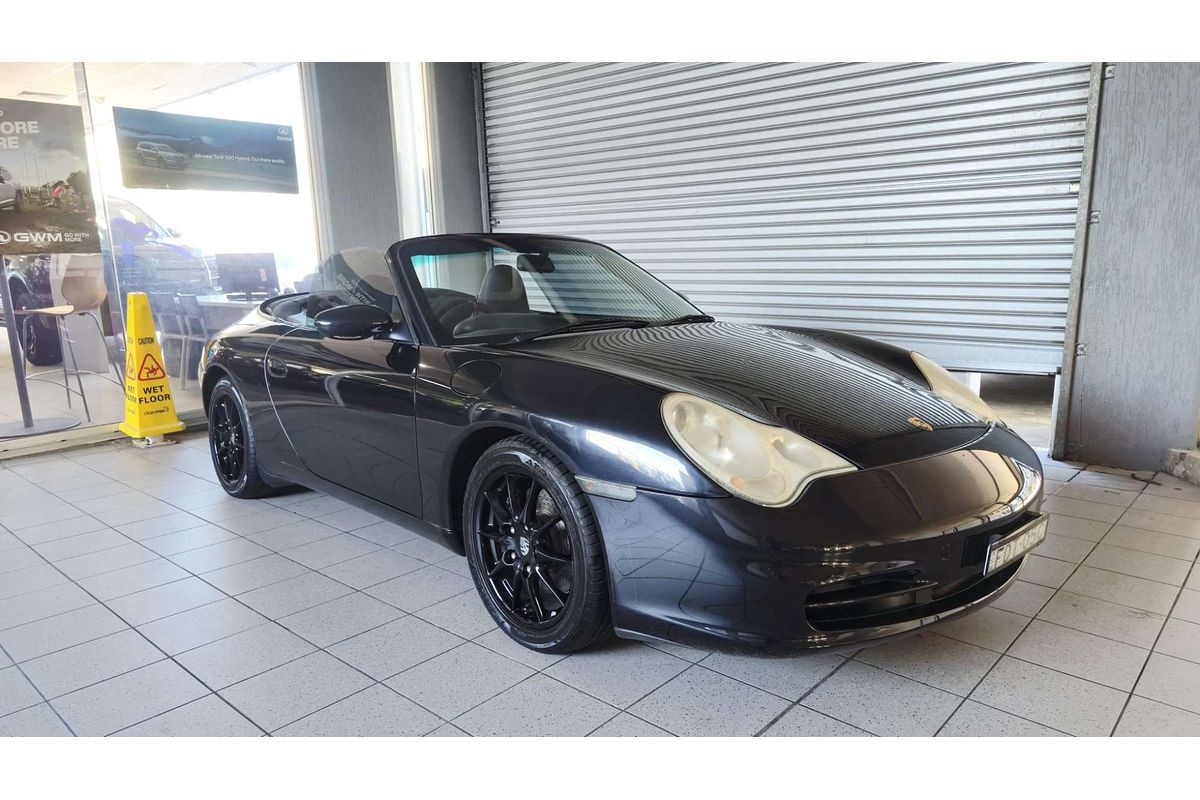 911 996 CARRERA 3.6L 6Cyl MULTI POINT F/INJ 5 SP AUTOMATIC TIPTRONIC 2D CABRIOLET 