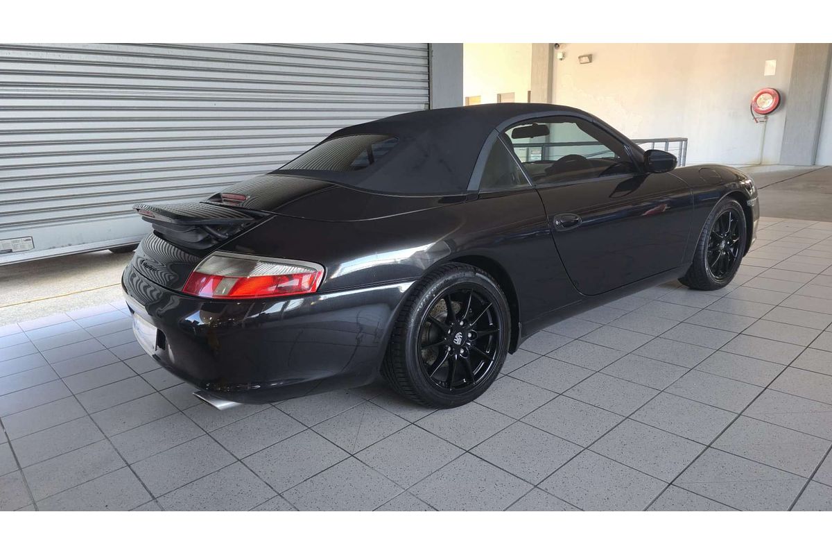 911 996 CARRERA 3.6L 6Cyl MULTI POINT F/INJ 5 SP AUTOMATIC TIPTRONIC 2D CABRIOLET 