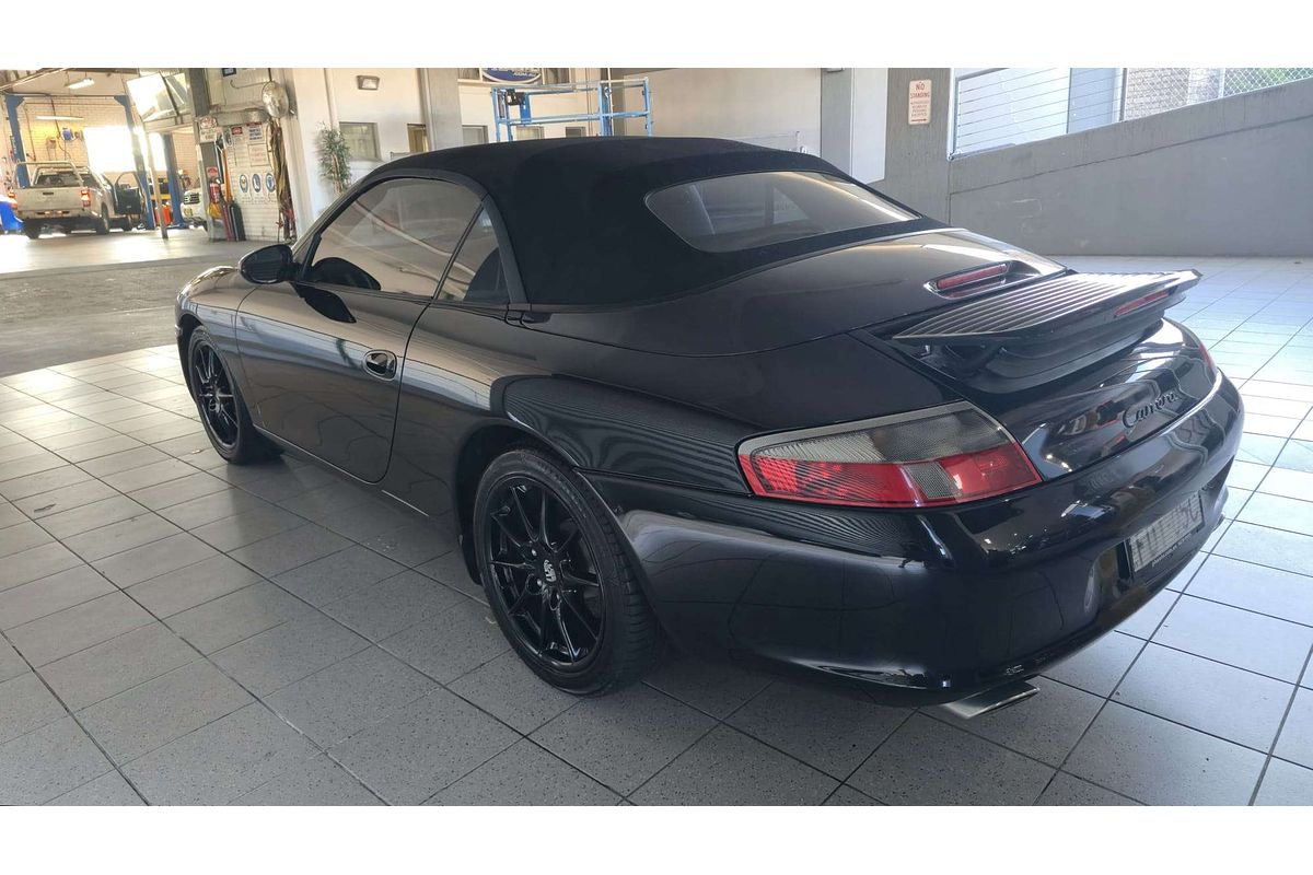 911 996 CARRERA 3.6L 6Cyl MULTI POINT F/INJ 5 SP AUTOMATIC TIPTRONIC 2D CABRIOLET 