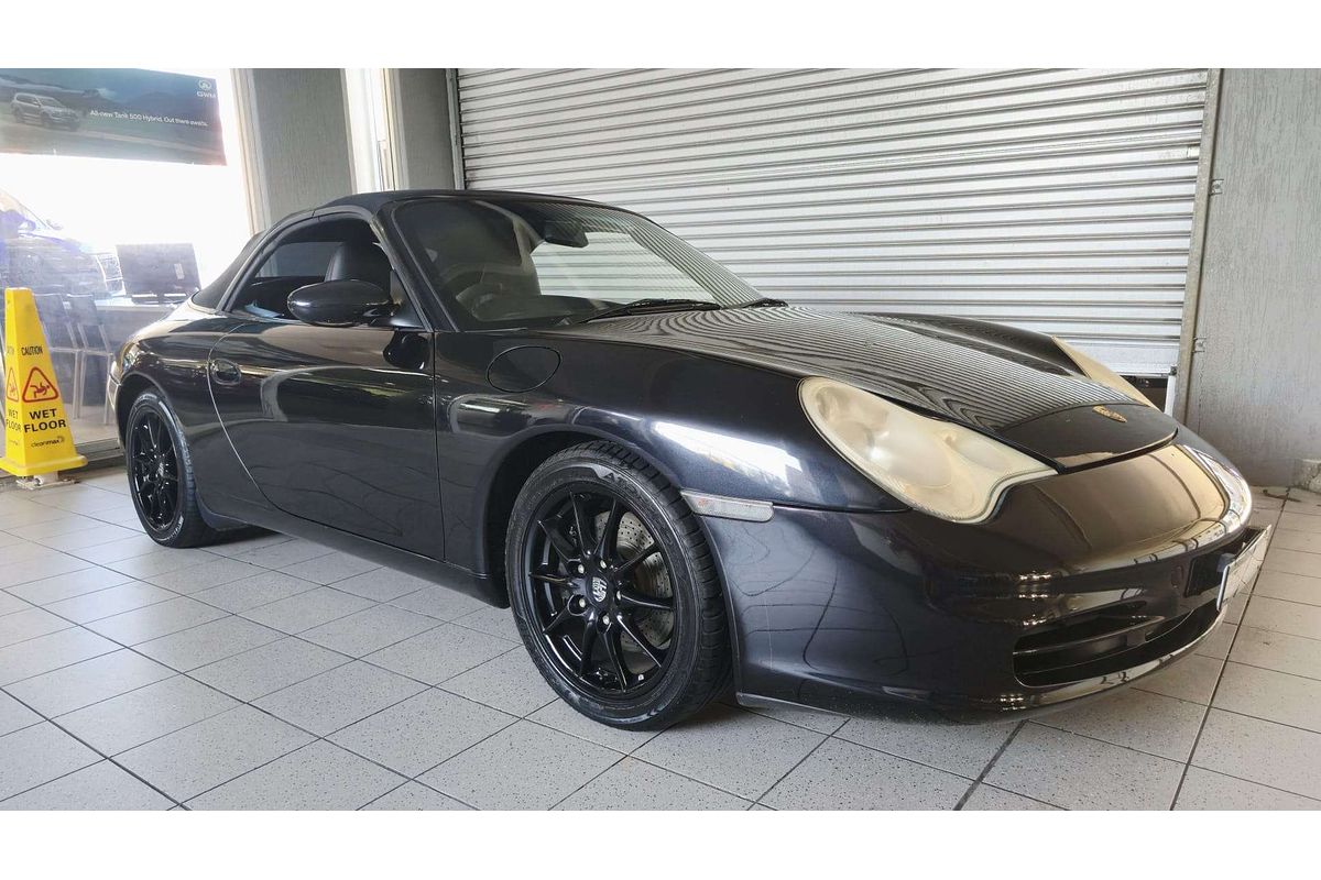 911 996 CARRERA 3.6L 6Cyl MULTI POINT F/INJ 5 SP AUTOMATIC TIPTRONIC 2D CABRIOLET 