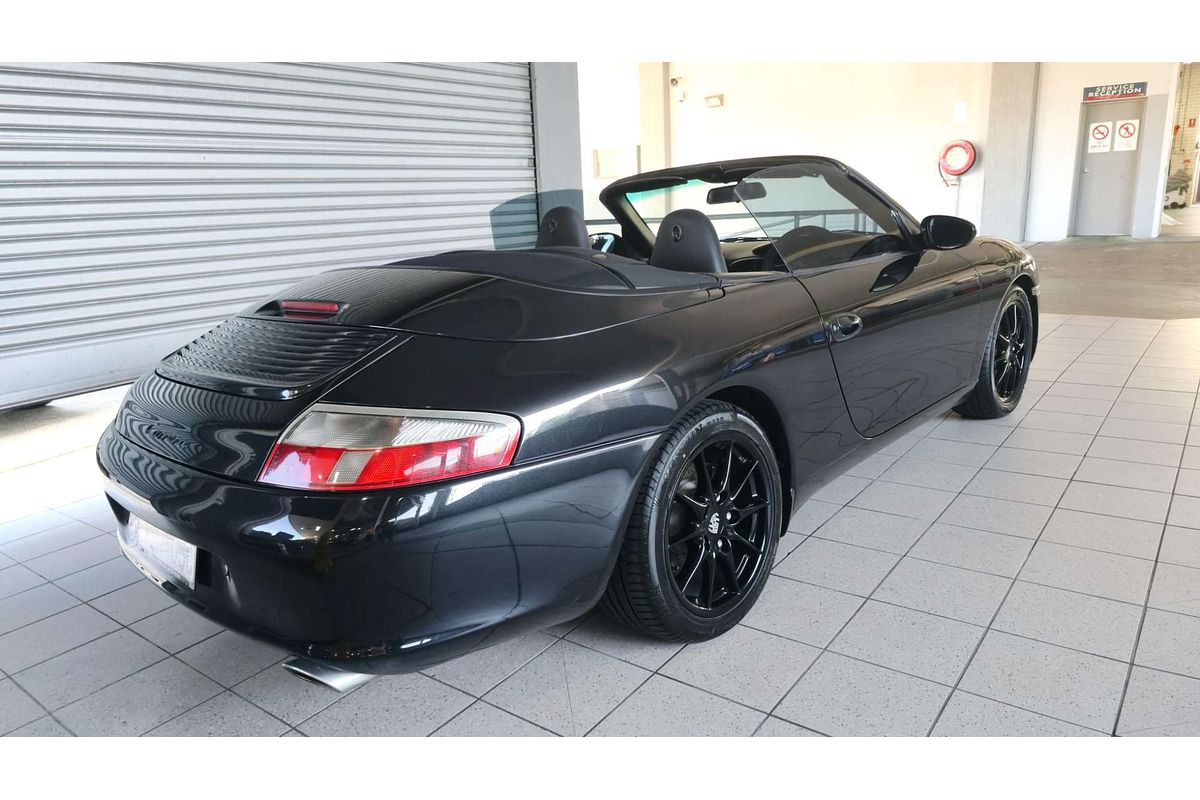 911 996 CARRERA 3.6L 6Cyl MULTI POINT F/INJ 5 SP AUTOMATIC TIPTRONIC 2D CABRIOLET 