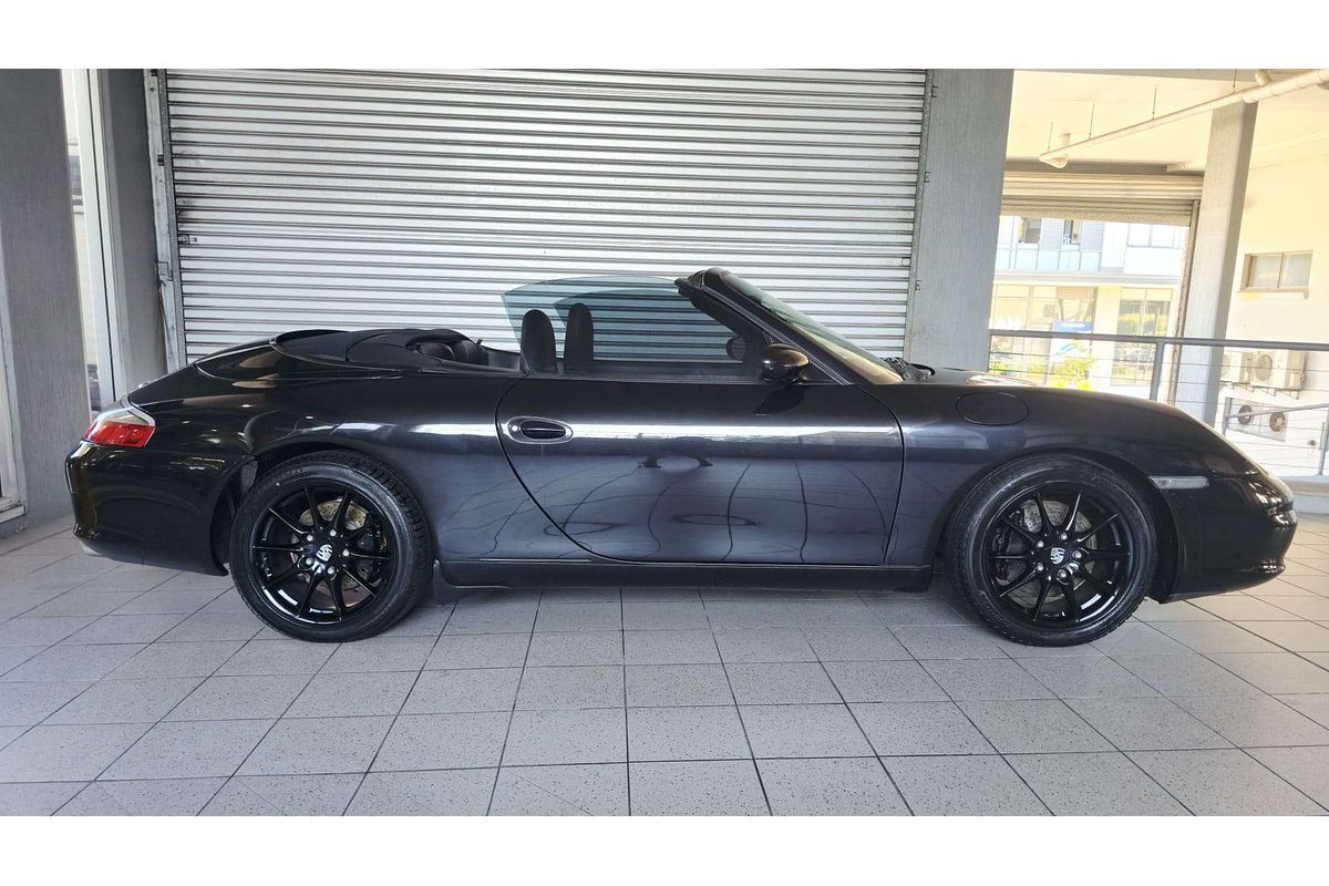 911 996 CARRERA 3.6L 6Cyl MULTI POINT F/INJ 5 SP AUTOMATIC TIPTRONIC 2D CABRIOLET 