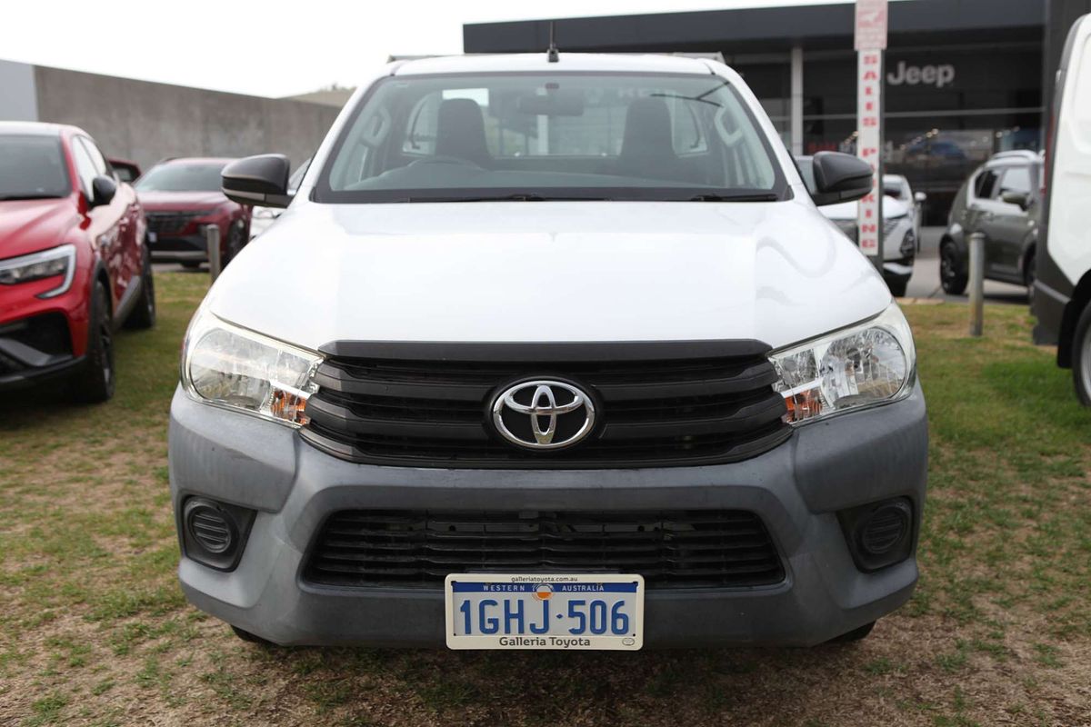 2017 Toyota Hilux Workmate TGN121R Rear Wheel Drive