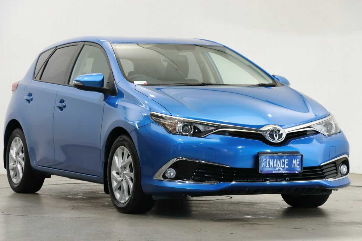 SOLD 2016 Toyota Corolla Ascent Sport SCVT in Blue Used Hatch