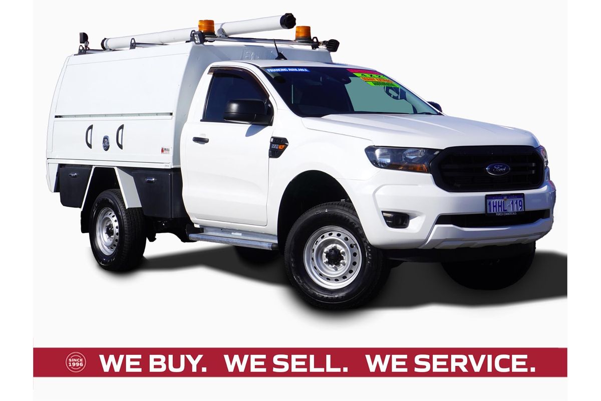 2021 Ford Ranger XL Hi-Rider PX MkIII Rear Wheel Drive 2.2L