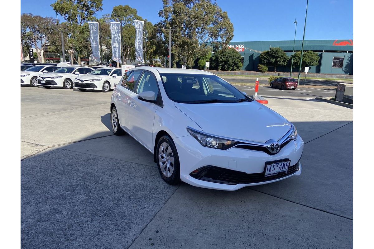 2016 Toyota Corolla Ascent ZRE182R
