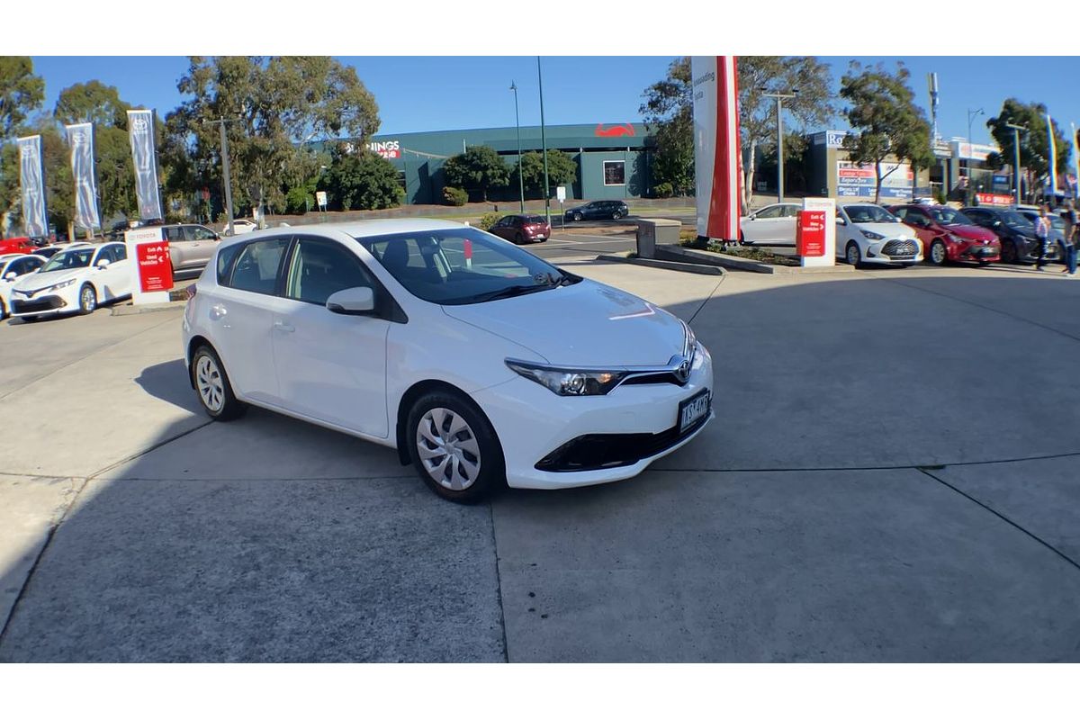 2016 Toyota Corolla Ascent ZRE182R