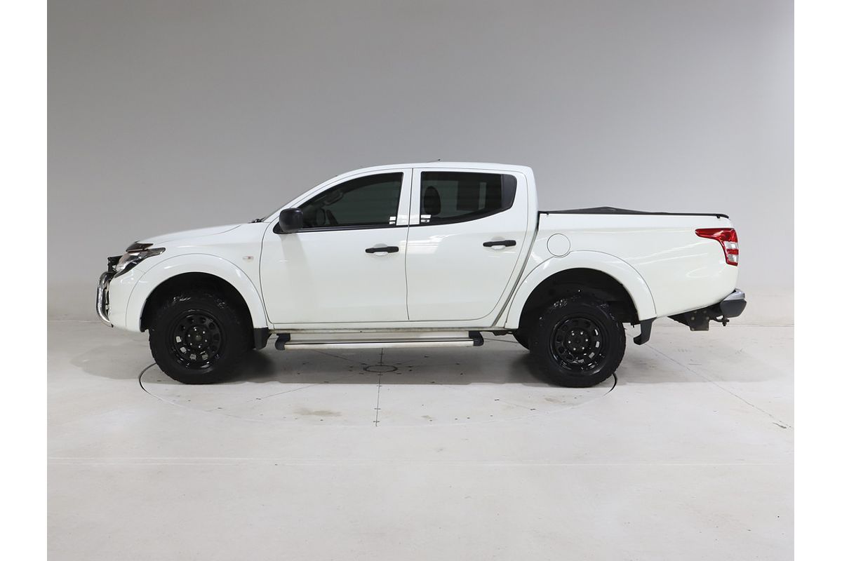 2017 MITSUBISHI TRITON GLX PLUS (4x4) MAN DUAL CAB UTILITY DT4 DIESEL