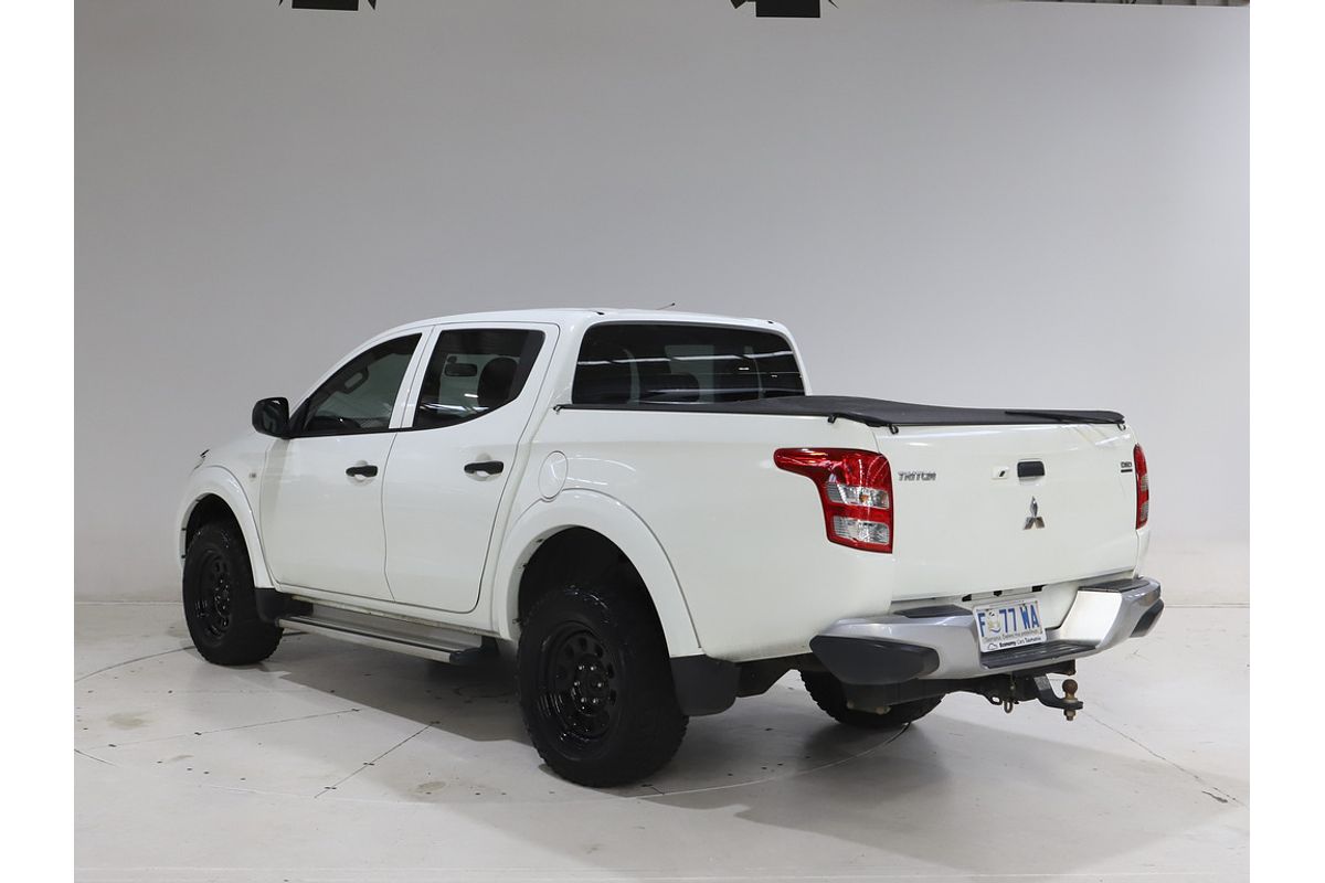 2017 MITSUBISHI TRITON GLX PLUS (4x4) MAN DUAL CAB UTILITY DT4 DIESEL