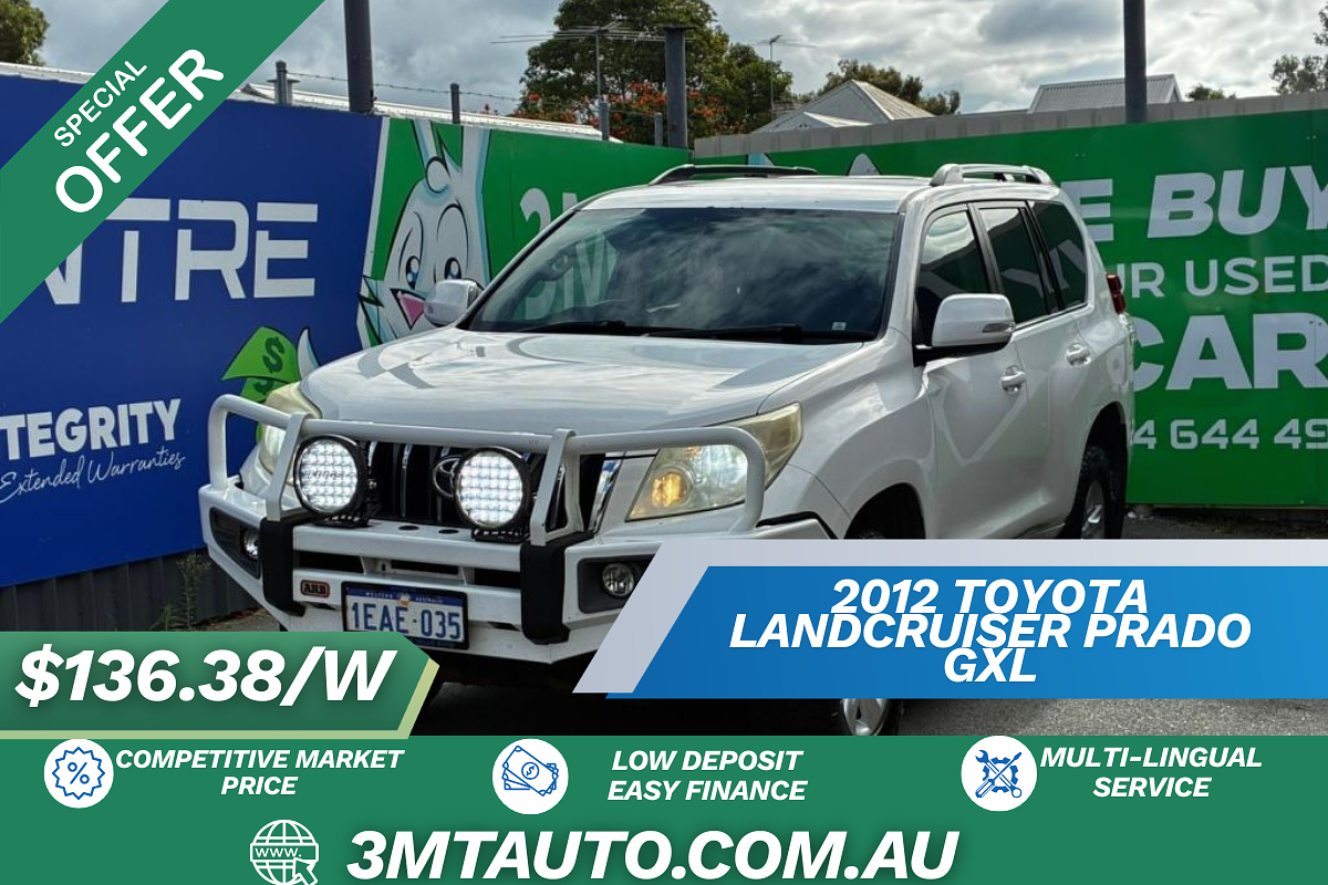 2012 Toyota Landcruiser Prado GXL KDJ150R