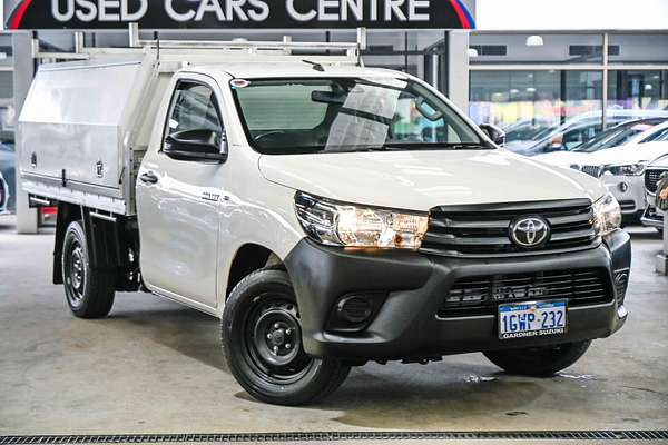 2019 Toyota Hilux Workmate TGN121R Rear Wheel Drive