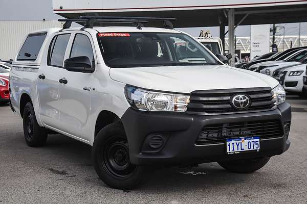 2020 Toyota Hilux Workmate TGN121R Rear Wheel Drive