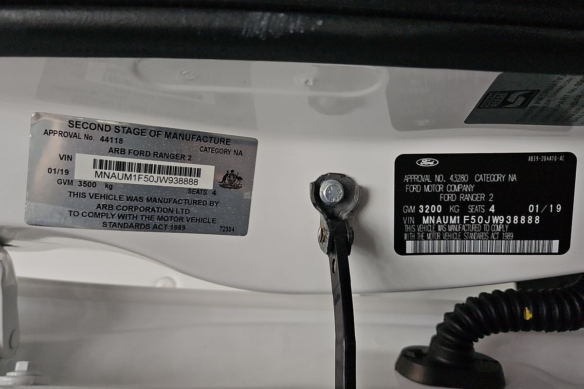 2019 Ford Ranger XL PX MkIII 4X4 3.2L