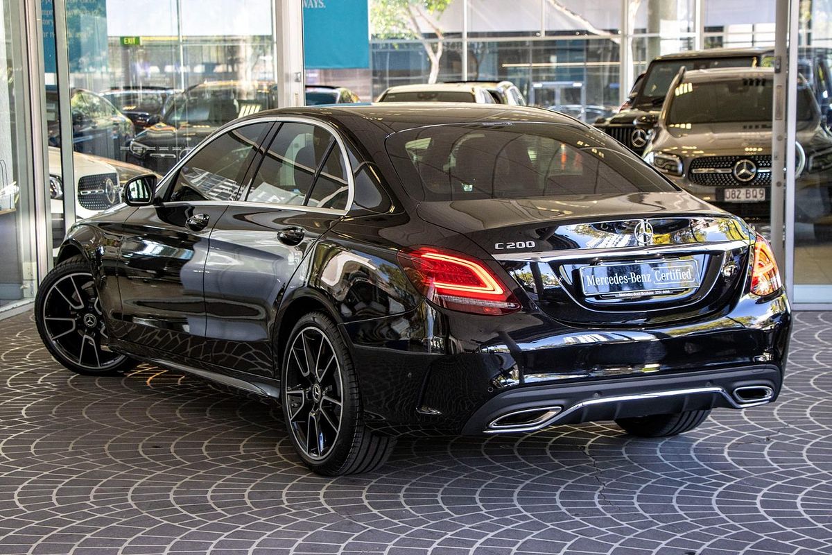 W205 809MY C200 Sedan 4dr 9G-T RONIC 9sp 1.5T