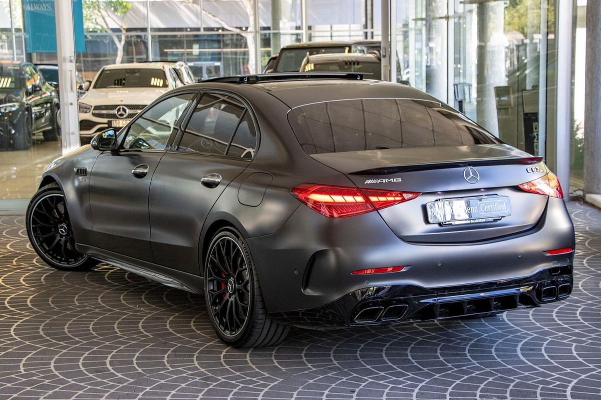 W206 804+054MY C63 AMG S E Per for SED SSM 9sp