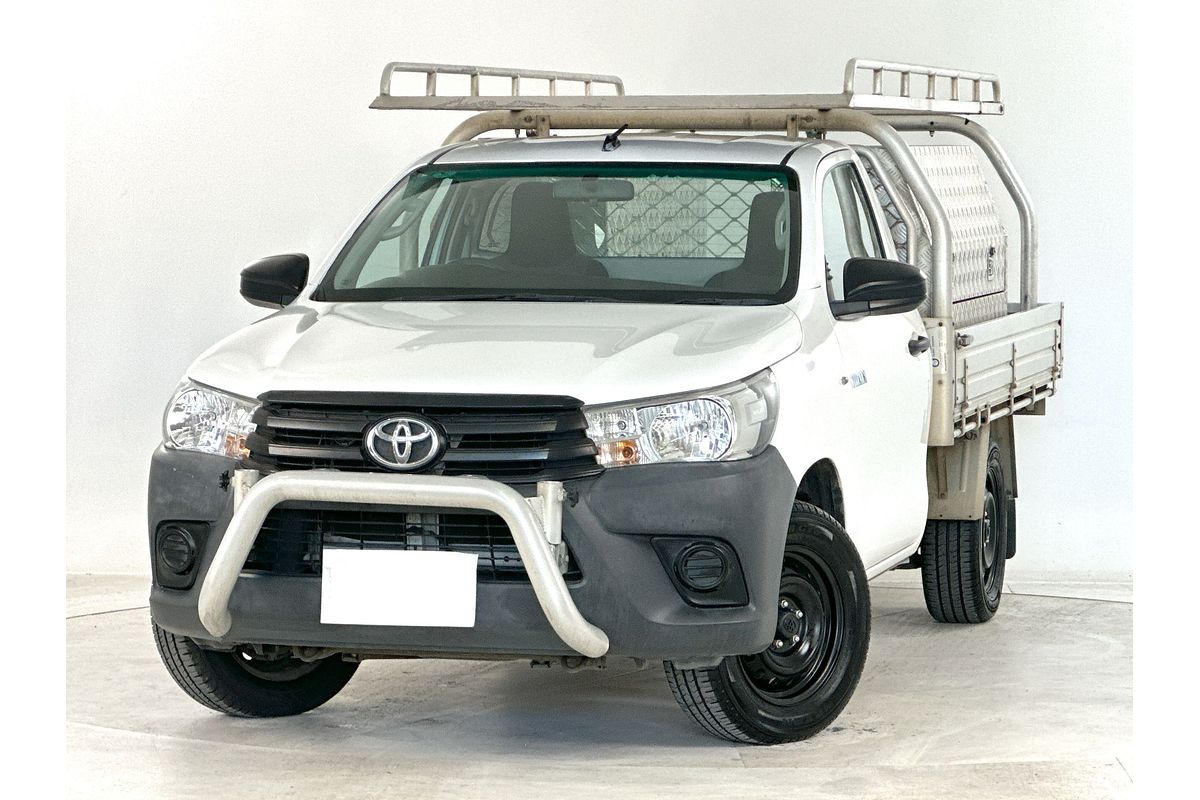 2017 Toyota Hilux Workmate TGN121R Rear Wheel Drive