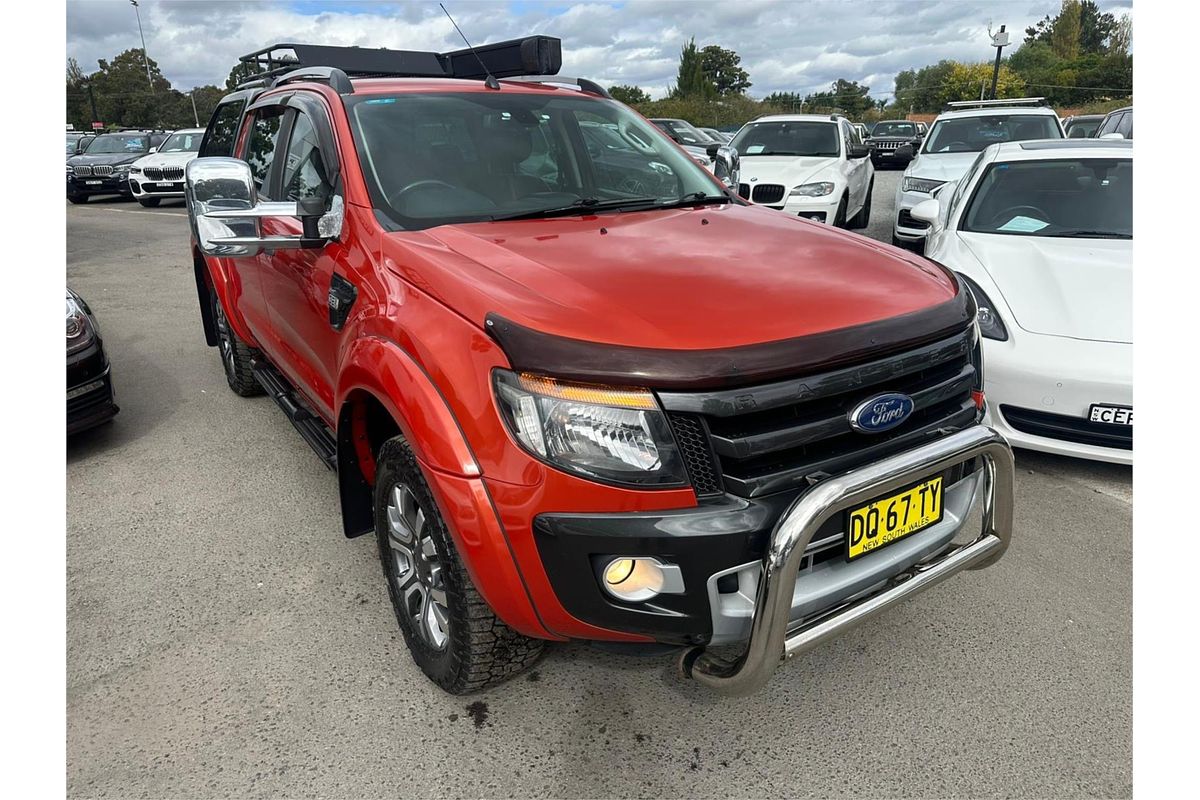 2014 Ford Ranger Wildtrak PX 4X4 3.2L
