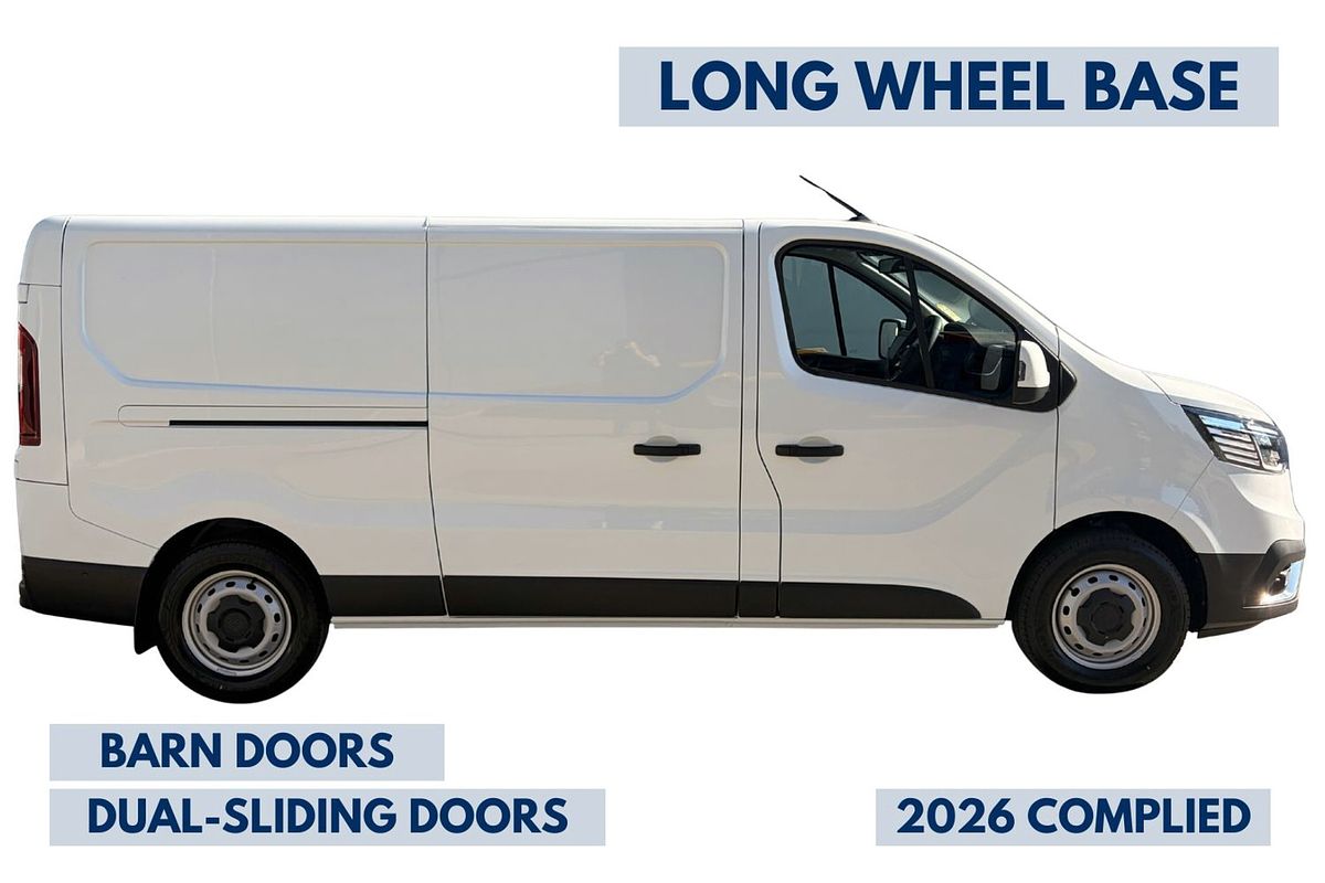 2026 Renault Trafic Premium X82 LWB Low Roof