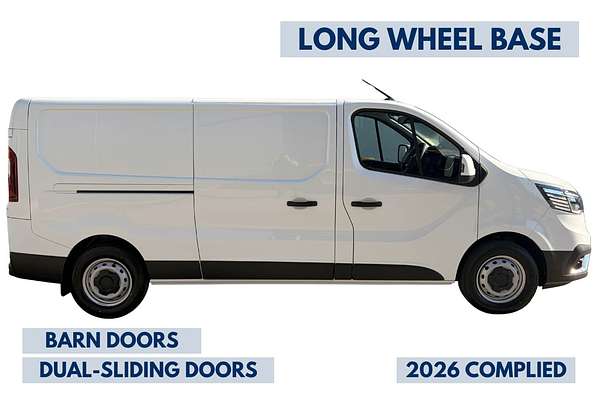 2026 Renault Trafic Premium X82 LWB Low Roof
