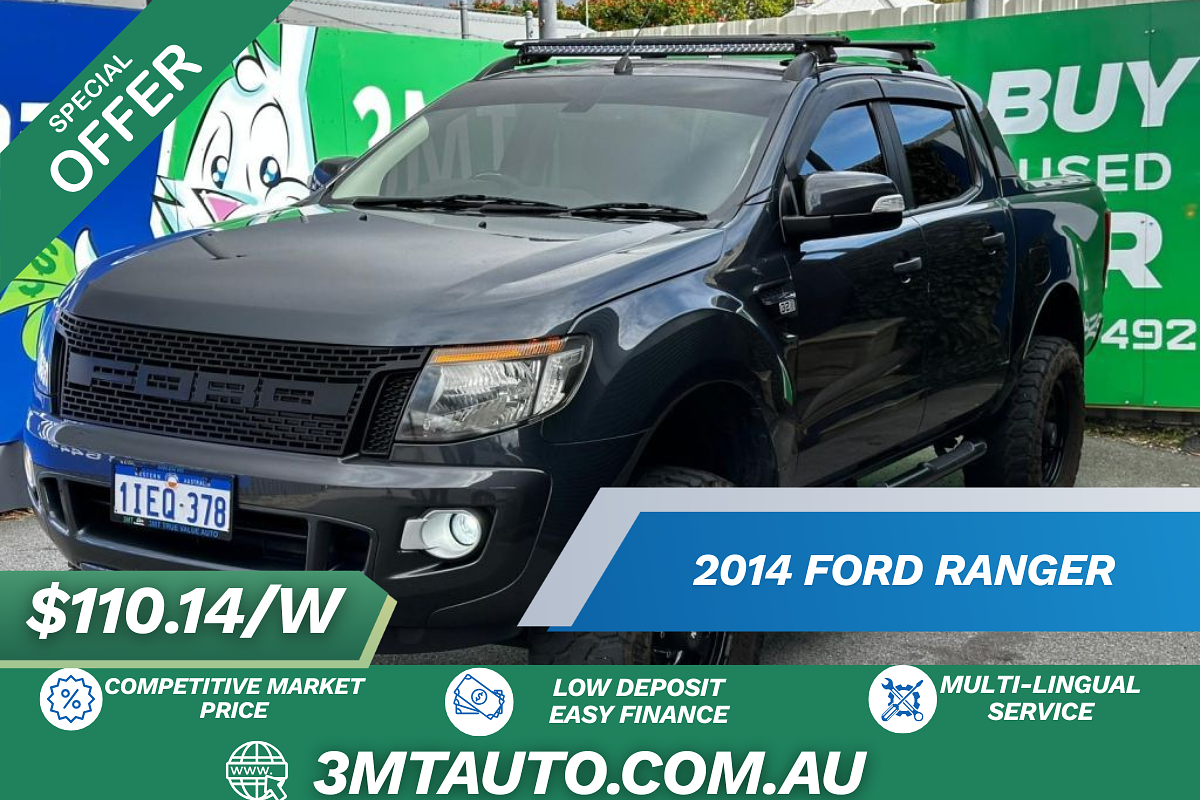 2014 Ford Ranger Wildtrak PX 4X4 3.2L