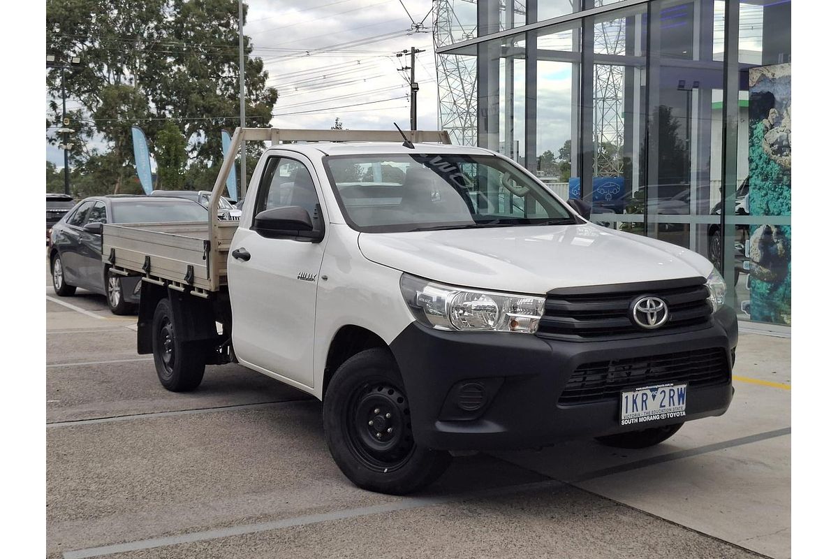 2017 Toyota Hilux Workmate TGN121R Rear Wheel Drive
