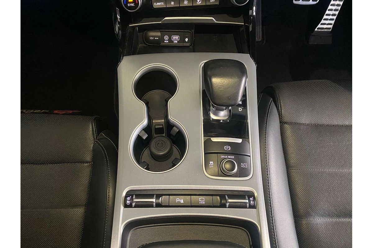 STINGER CK MY18 (441) GT (BLACK LEATHER) 3.3L TV6 TUR GASOLINE DIR INJ 8 SP AUTOMATIC 4D SEDAN 