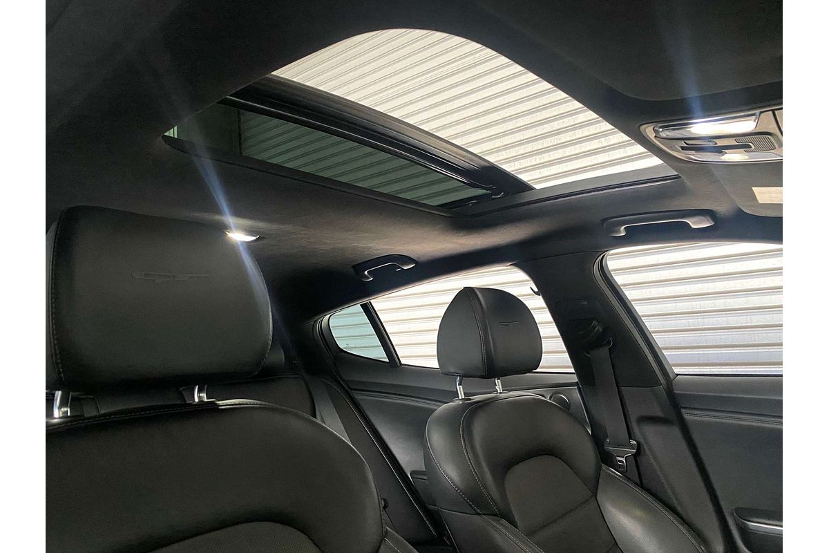 STINGER CK MY18 (441) GT (BLACK LEATHER) 3.3L TV6 TUR GASOLINE DIR INJ 8 SP AUTOMATIC 4D SEDAN 