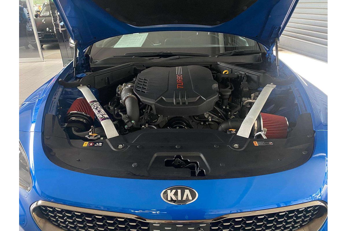 STINGER CK MY18 (441) GT (BLACK LEATHER) 3.3L TV6 TUR GASOLINE DIR INJ 8 SP AUTOMATIC 4D SEDAN 