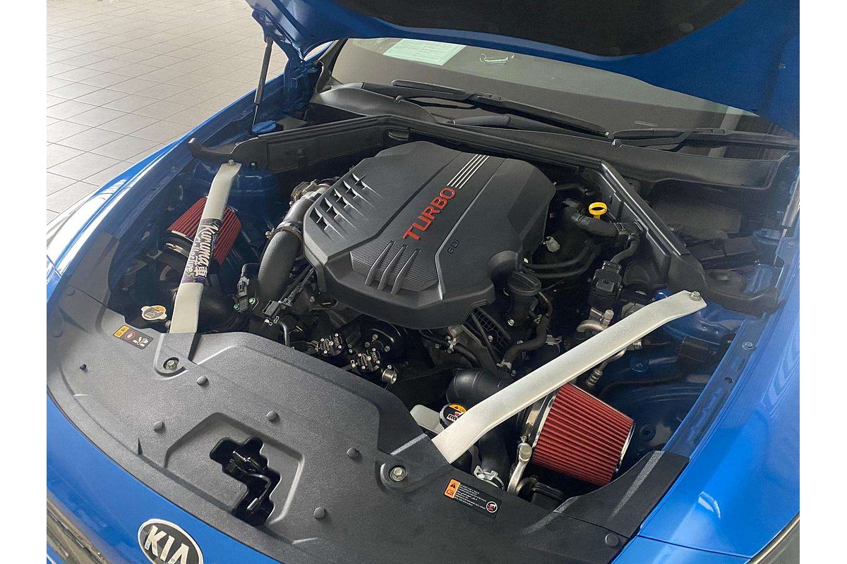 STINGER CK MY18 (441) GT (BLACK LEATHER) 3.3L TV6 TUR GASOLINE DIR INJ 8 SP AUTOMATIC 4D SEDAN 