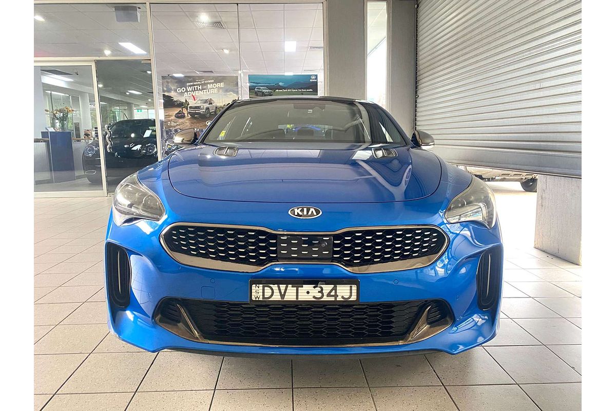 STINGER CK MY18 (441) GT (BLACK LEATHER) 3.3L TV6 TUR GASOLINE DIR INJ 8 SP AUTOMATIC 4D SEDAN 