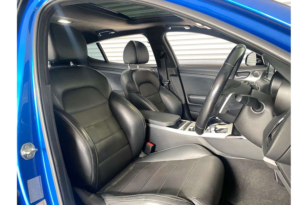 STINGER CK MY18 (441) GT (BLACK LEATHER) 3.3L TV6 TUR GASOLINE DIR INJ 8 SP AUTOMATIC 4D SEDAN 