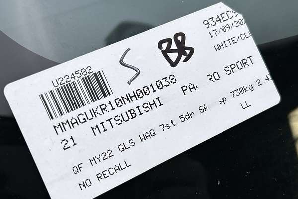 2021 Mitsubishi Pajero Sport GLS QF thumb-23