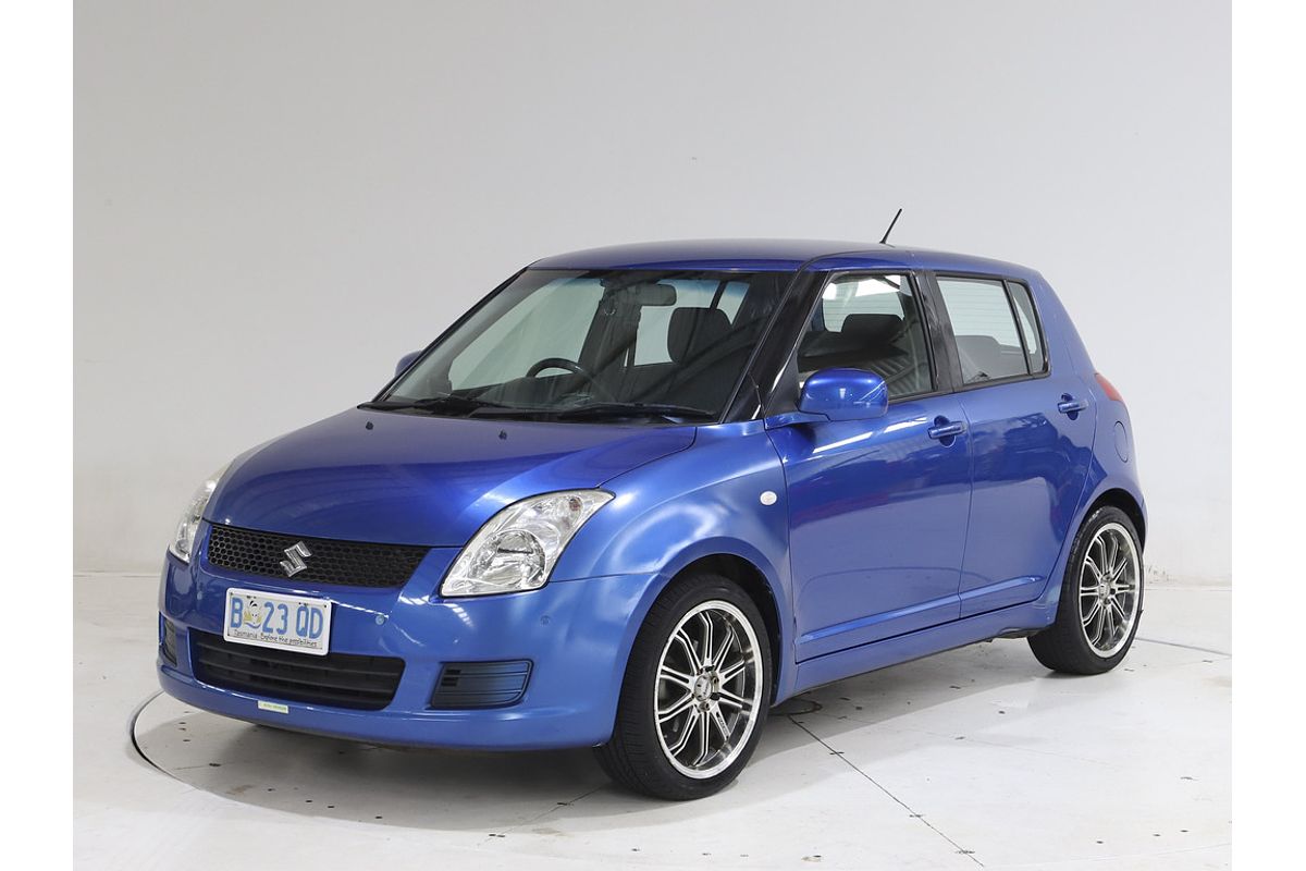 2010 SUZUKI SWIFT  5 SP MANUAL 5D HATCHBACK 4CYL