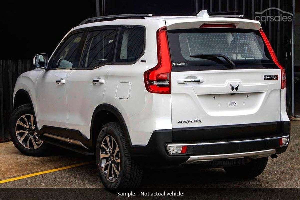2025 Mahindra Scorpio Z8L In Everest White New SUV Stock M077277 2025-mahindra-scorpio-z8l-in-everest-white-new-suv-stock-m077277