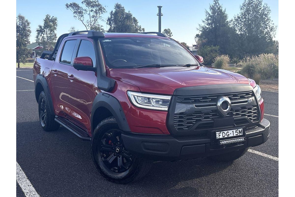 2023 GWM Ute Cannon XSR NPW 4X4