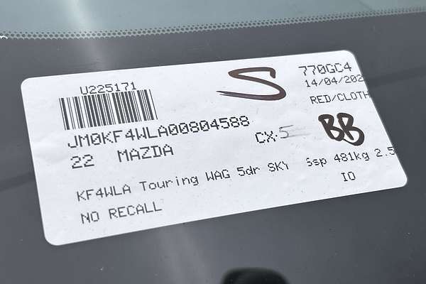 2022 Mazda CX-5 Touring KF Series thumb-23