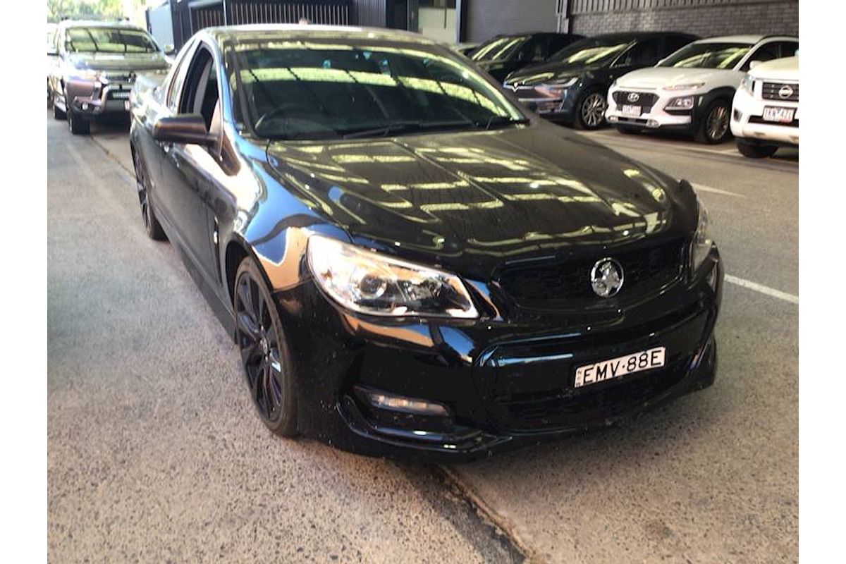 2016 Holden Ute SV6 Black VF Series II Rear Wheel Drive